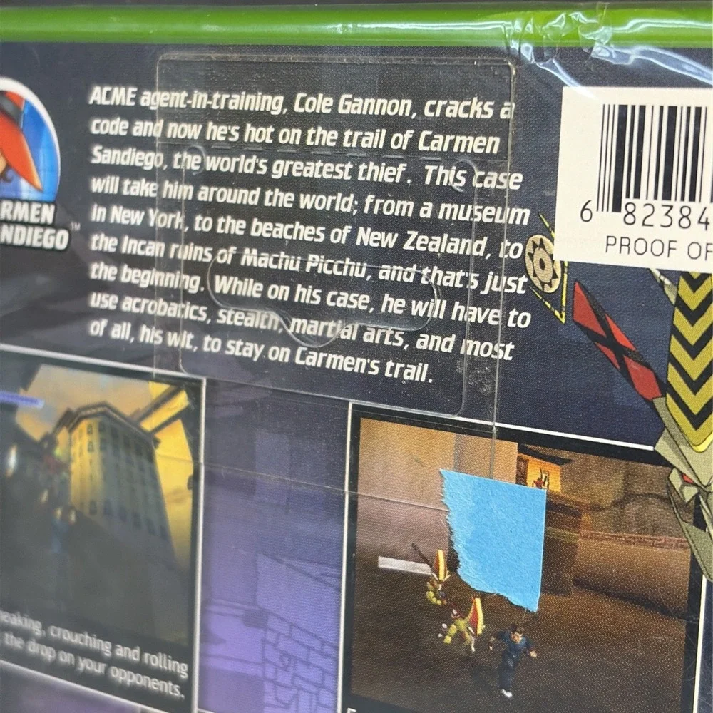 Carmen Sandiego The Secret of the Stolen Drums Microsoft Xbox - Brand New Sealed